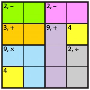 Math Sudoku Puzzles: Easy 4x4 Grid: 300 Games With Solution: Fun Arithmetic  Logic Puzzle Games to Practice Your Addition, Subtraction, Multiplication